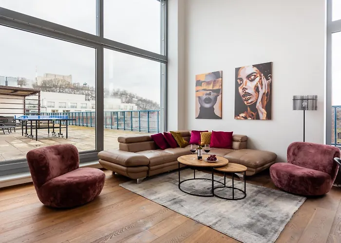 Stylish Penthouses Featuring A Terrace In Апартаменты *