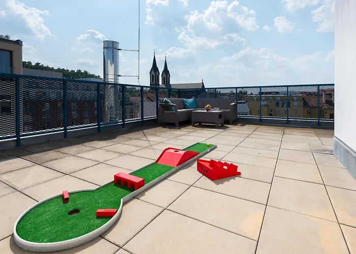 Stylish Penthouses Featuring A Terrace In Прага