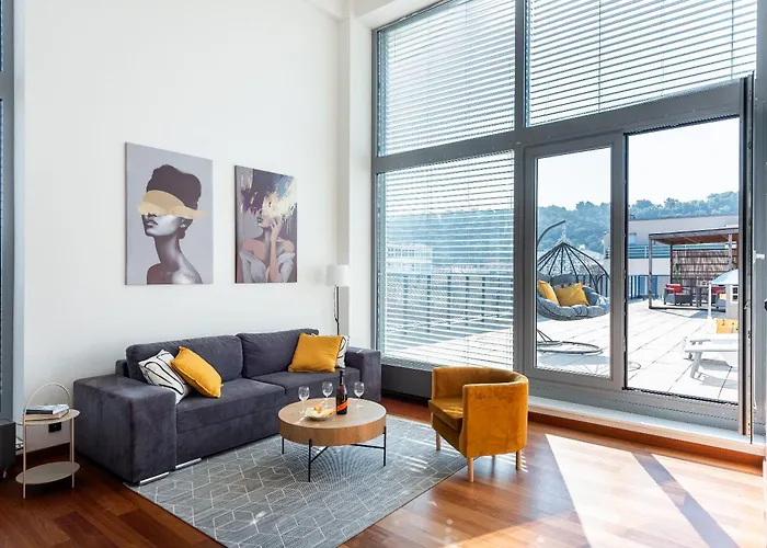 Stylish Penthouses Featuring A Terrace In Апартаменты *