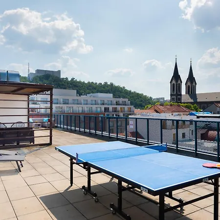 Apartment Stylish Penthouses Featuring A Terrace In Prague