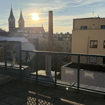 Stylish Penthouses Featuring A Terrace In Appartement Praag