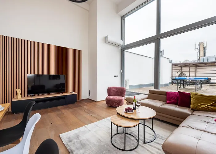 Stylish Penthouses Featuring A Terrace In Daire *