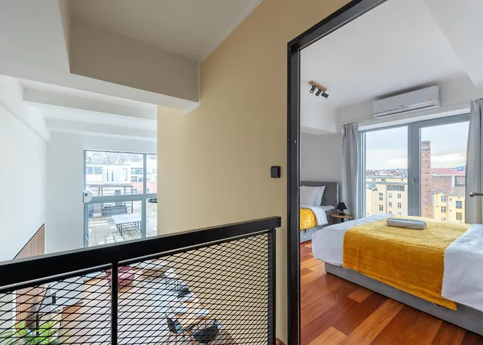 Daire Stylish Penthouses Featuring A Terrace In *