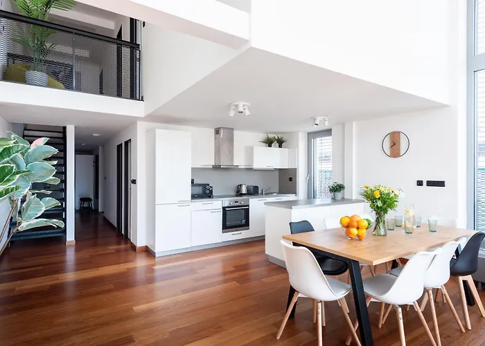 Daire Stylish Penthouses Featuring A Terrace In