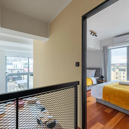 Apartamento Stylish Penthouses Featuring A Terrace In *