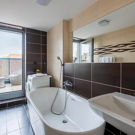 Apartamento Stylish Penthouses Featuring A Terrace In Praga